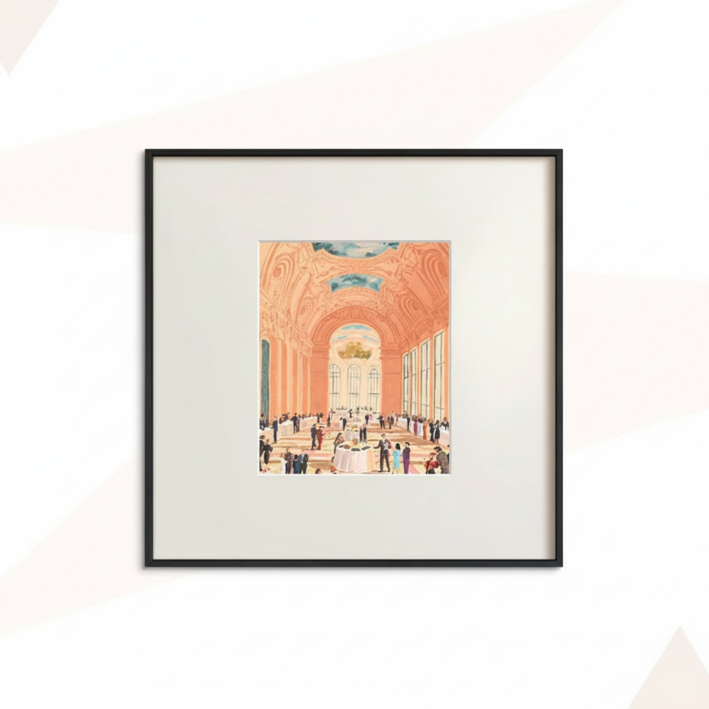 6202516263020 | Spec:C款 | Size:30*30（铝合金框+油画布+精切卡纸）