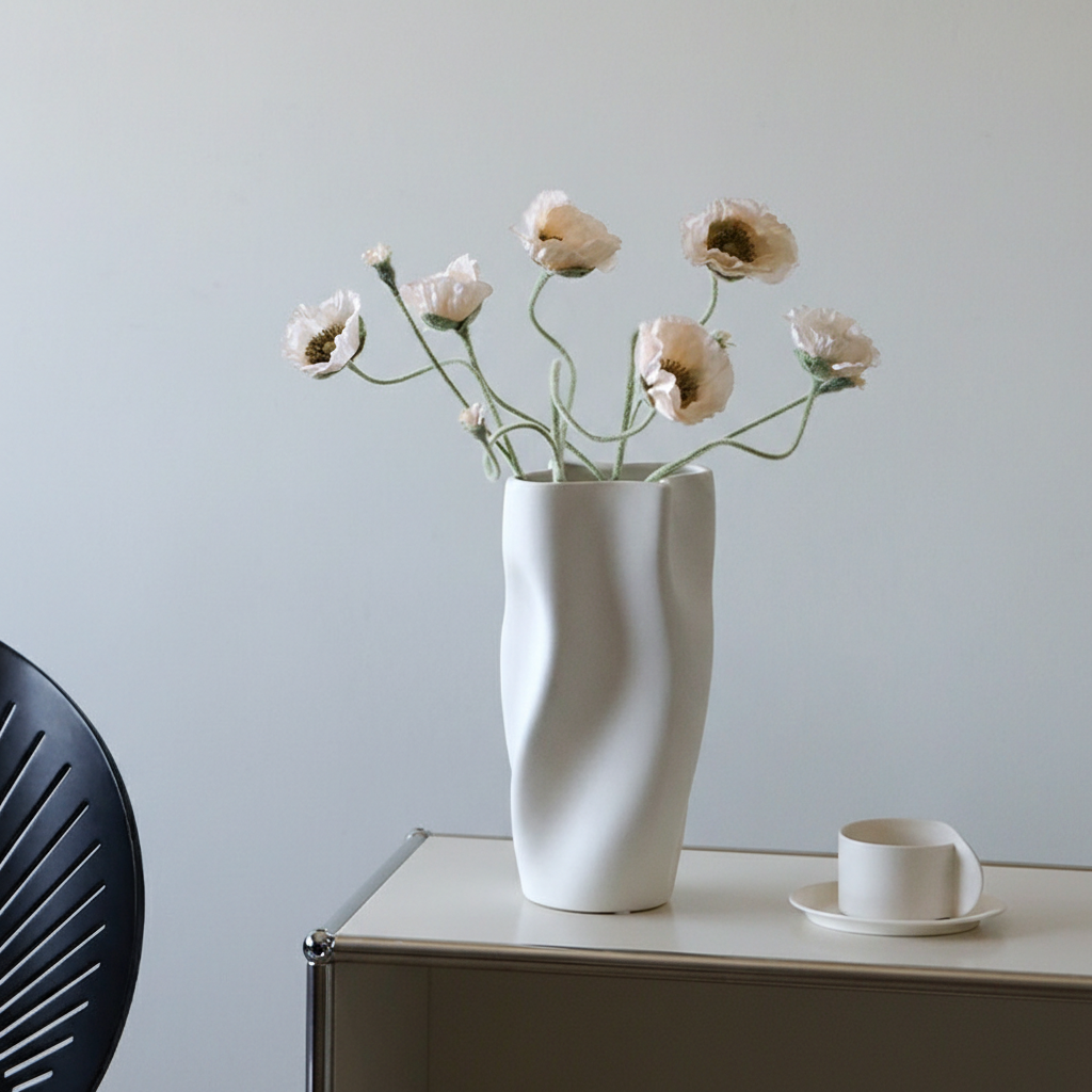 0 | Best west虞美人仿真花束摆设家居客厅装饰品花艺餐桌摆花创意假