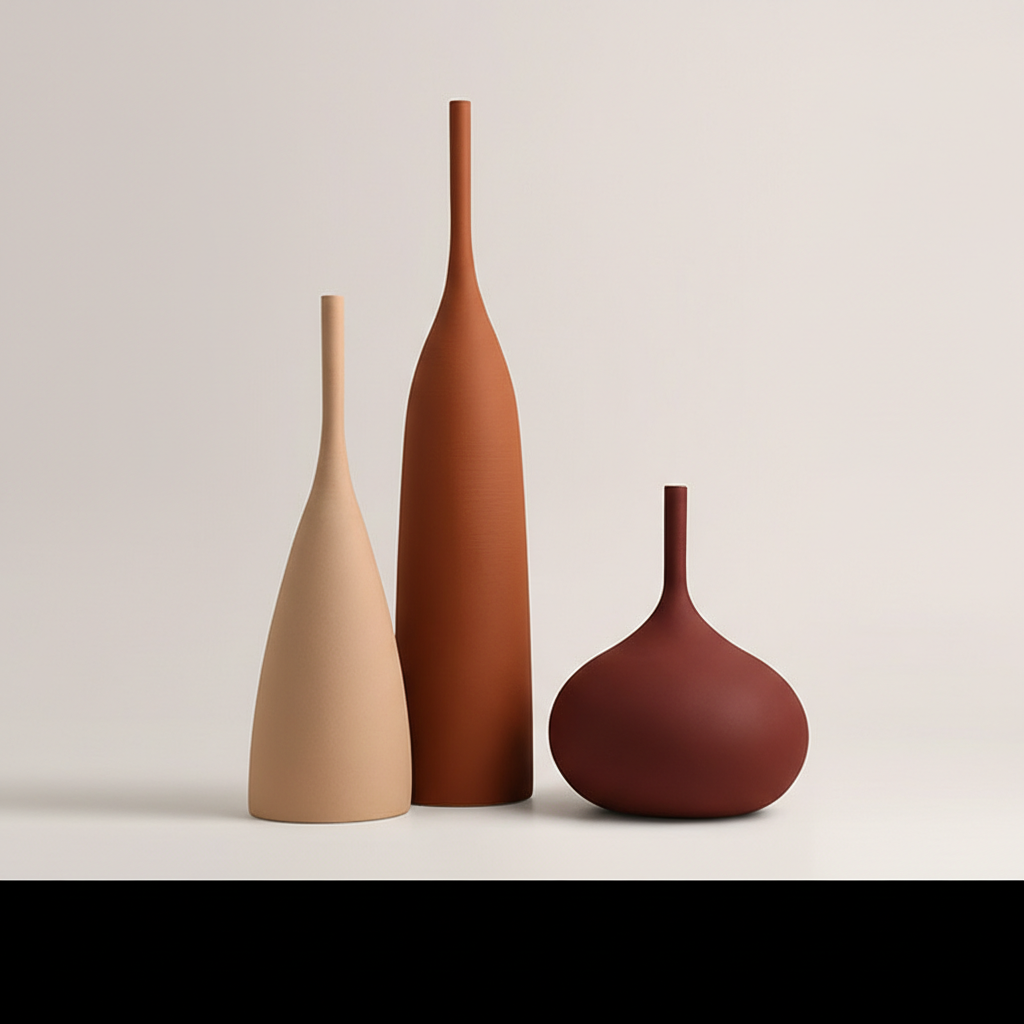 5767903470364 | Color:复古拉丝花瓶三件套