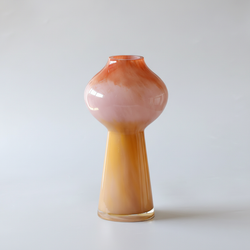 Yellow-purple gradient florero SH24-06