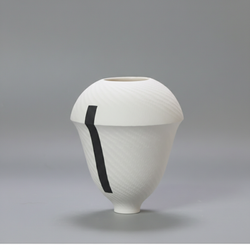 Striped bell-shaped vase DD-FL-003