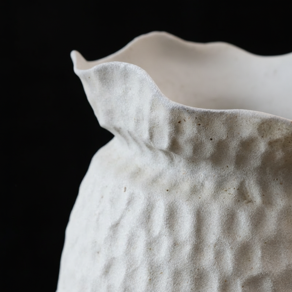 0 | Best west 景德镇陶瓷花瓶摆件高级感复古侘寂风干花插花陶罐创意