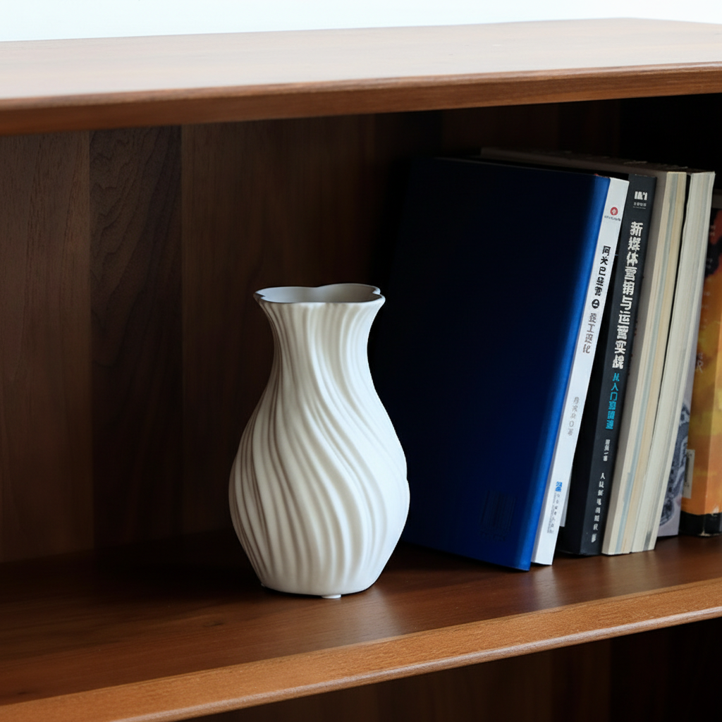 0 | Best west 简约北欧莫兰迪陶瓷花瓶摆件 ins风花插玄关装饰品花器