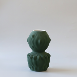 Short wavy green sand bottle YQ24-39