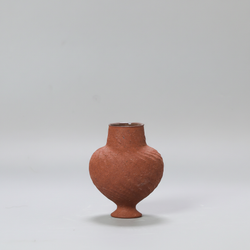 Purple and red flower vase #4 DD-233-073