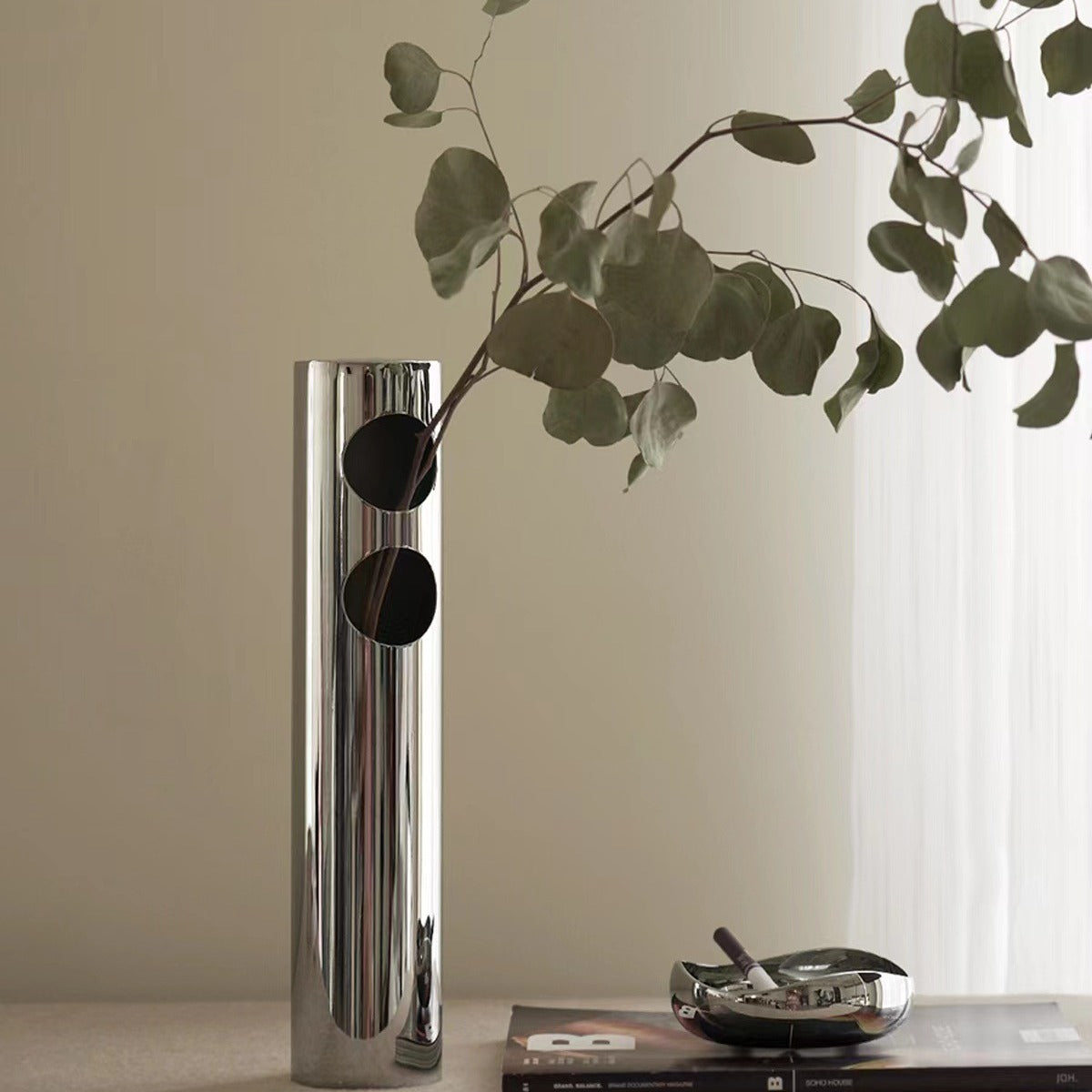 0 | 花瓶轻奢现代简约创意木质木制文玩创意摆件