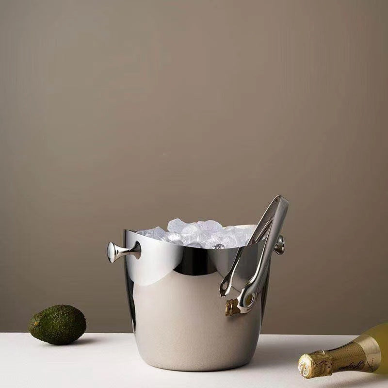 0 | KOMFORTECH北欧不锈钢冰桶酒具香槟啤酒冰镇桶酒架家商务送礼欧式