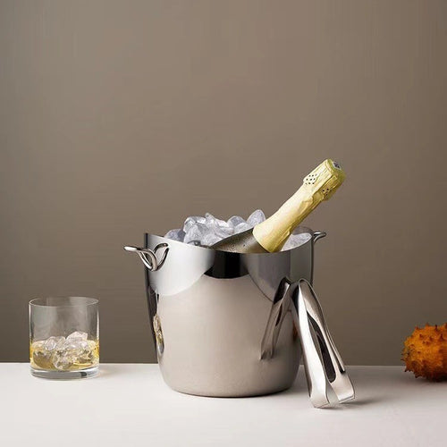 0 | KOMFORTECH北欧不锈钢冰桶酒具香槟啤酒冰镇桶酒架家商务送礼欧式