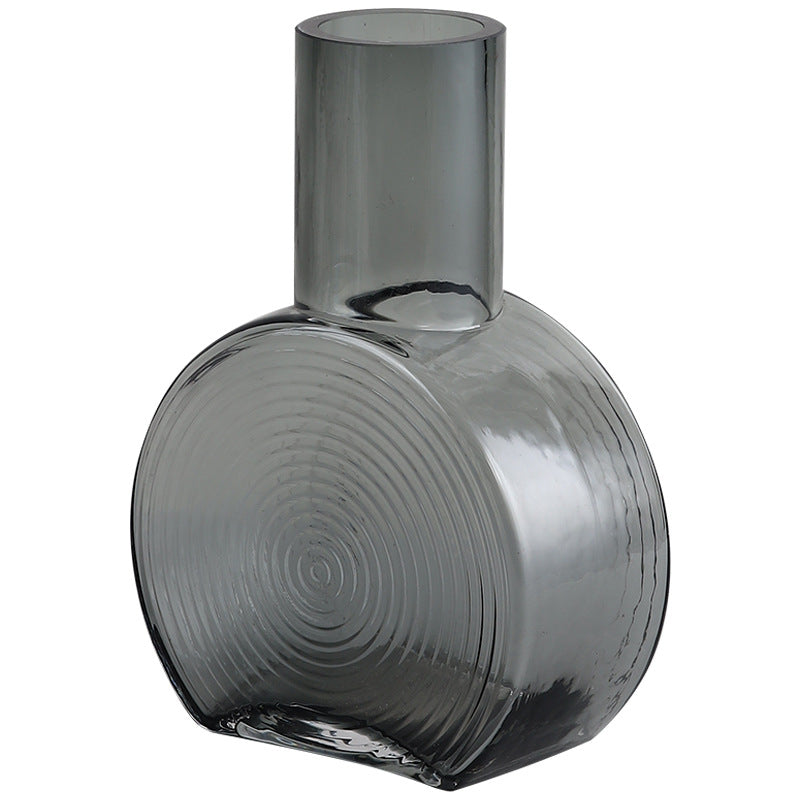 0 | Best west 创意家居客厅装饰品玻璃花瓶创意不规则干花插花瓶摆件