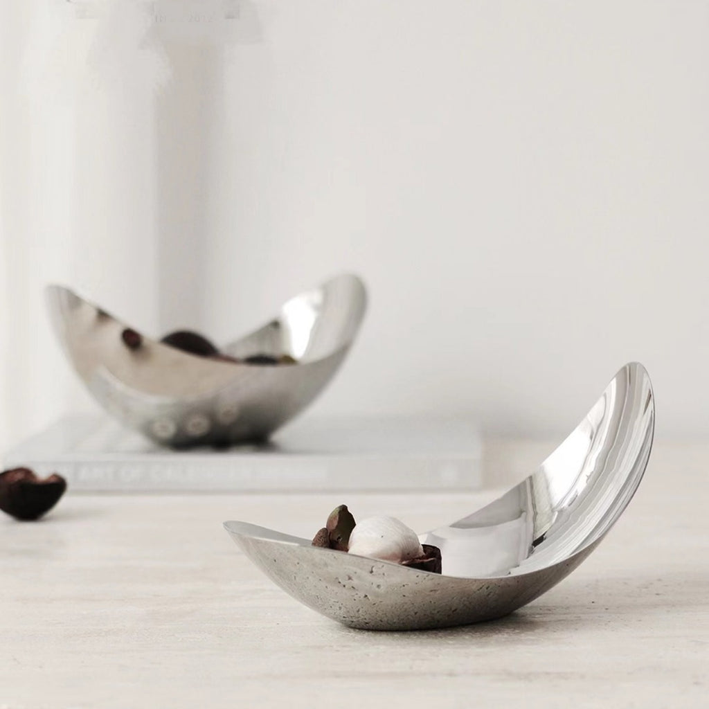 0 | KOMFORTFCH欧式轻奢果盘不锈钢水果盘高颜值家用客厅餐厅北欧装饰