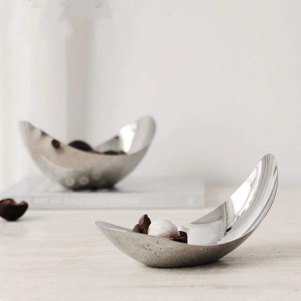 0 | KOMFORTFCH欧式轻奢果盘不锈钢水果盘高颜值家用客厅餐厅北欧装饰