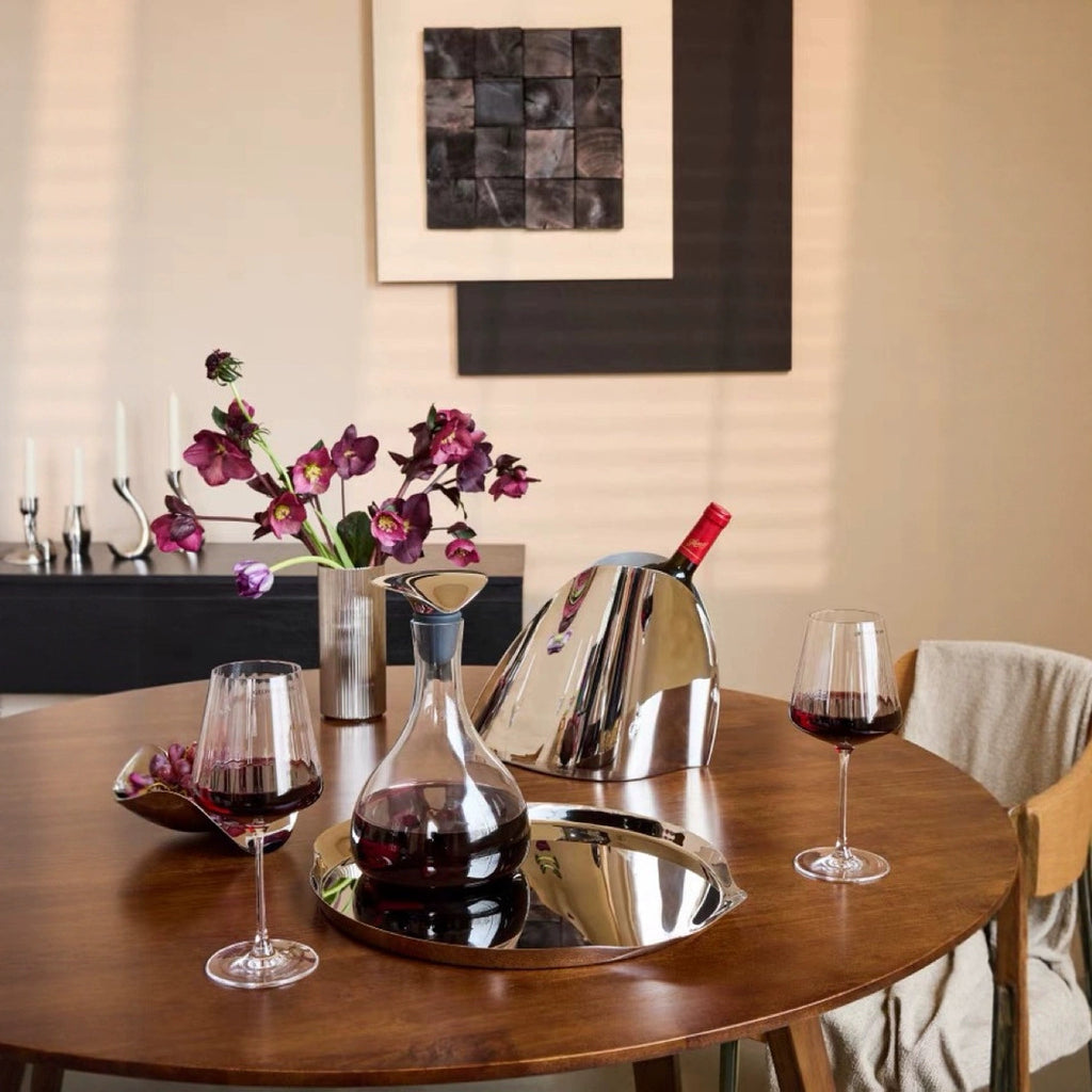 0 | KOMFORTFCH北欧不绣钢花瓶简约客厅插花摆件新婚乔迁礼物