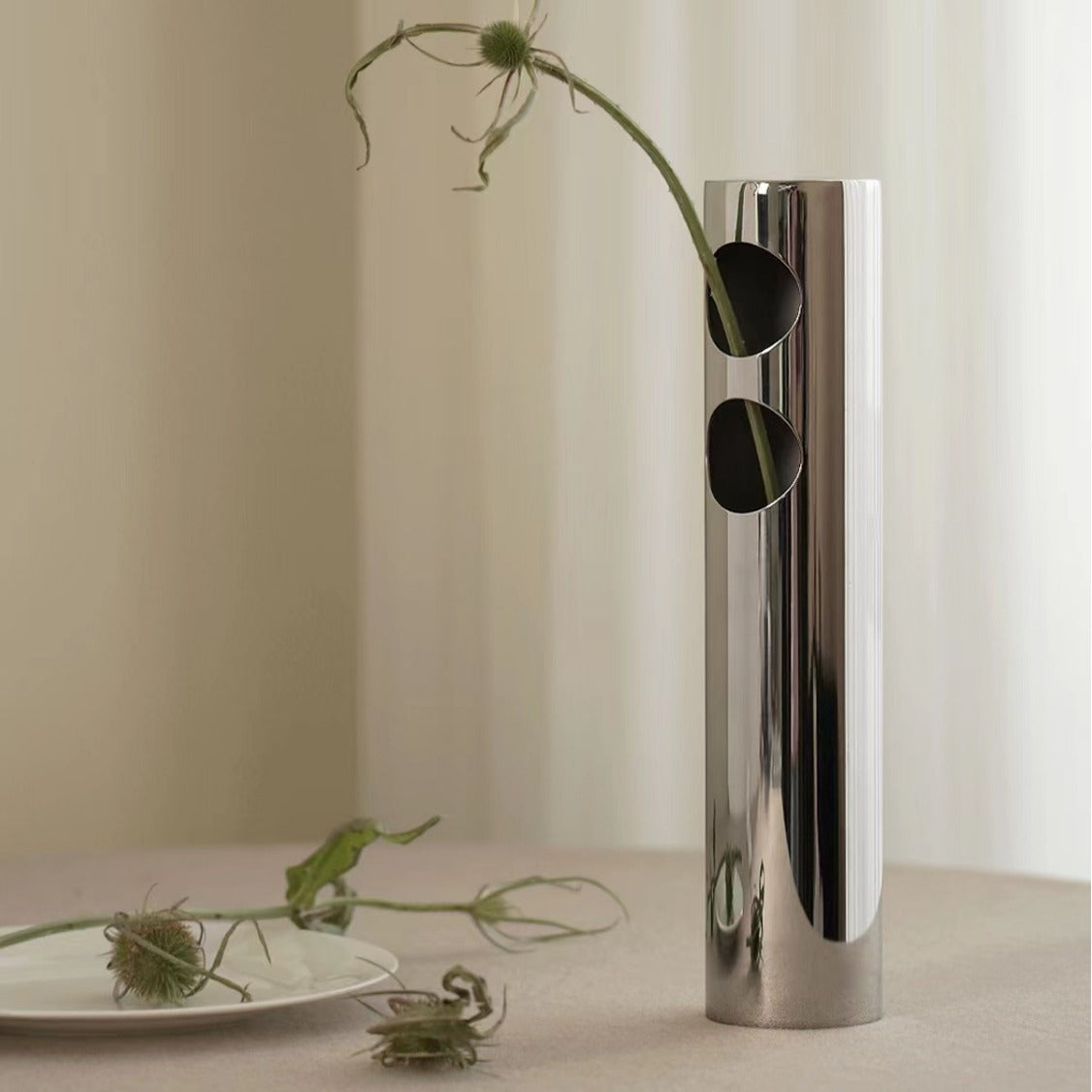 0 | 花瓶轻奢现代简约创意木质木制文玩创意摆件