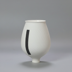 Striped U-shaped vase DD-FL-005