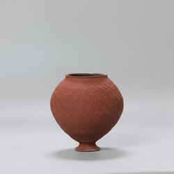 Purple and red flower vase #1 DD-233-067