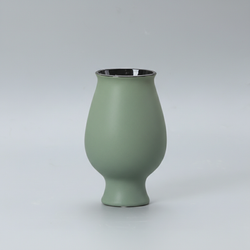 Small deep green bean pot X2516-DKBG