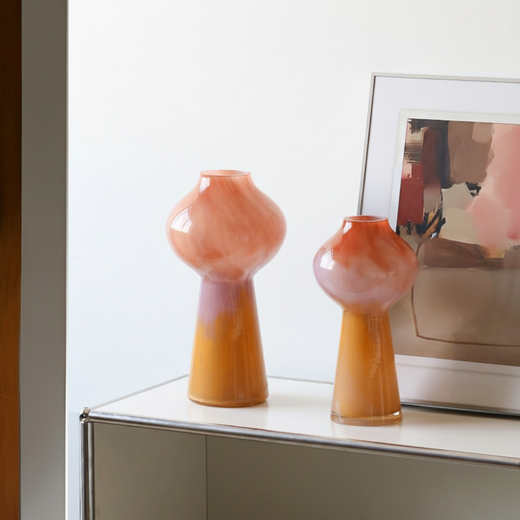 0 | Best west 花瓶摆件客厅插花轻奢高级感玻璃水培插花琉璃创意花器